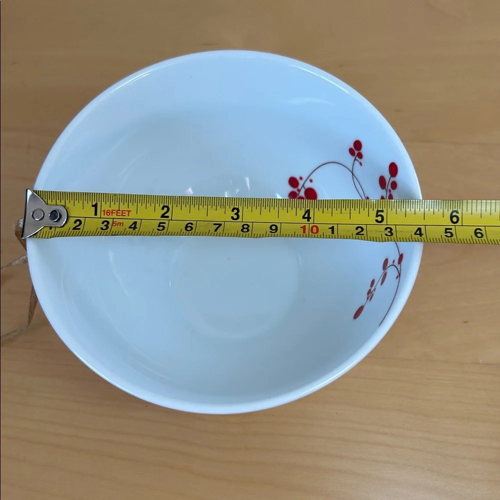 Gourmet Basics Mikasa Red Berries Cereal Bowl